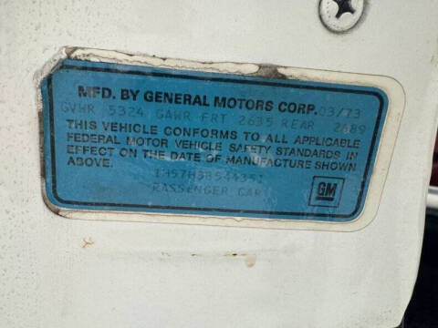 1973 Chevrolet Monte Carlo