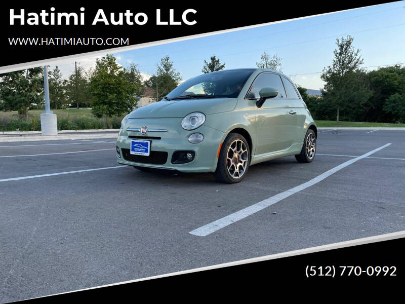 2012 FIAT 500 for sale at Hatimi Auto LLC in Buda TX