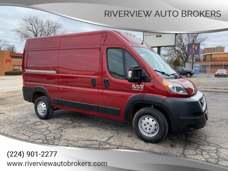 2019 RAM ProMaster for sale at Riverview Auto Brokers in Des Plaines IL