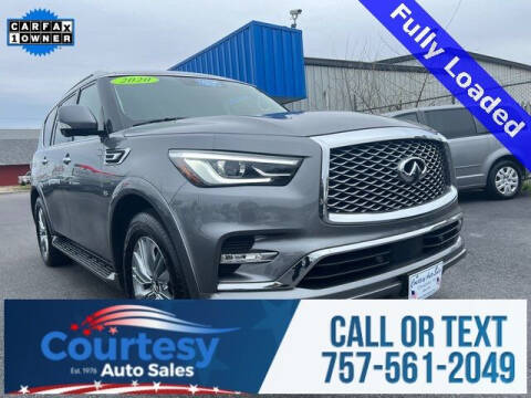 2020 Infiniti QX80 for sale at Courtesy Auto Sales in Chesapeake VA