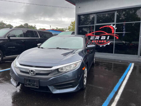 2016 Honda Civic for sale at ERBI MOTORS LLC in Jacksonville FL