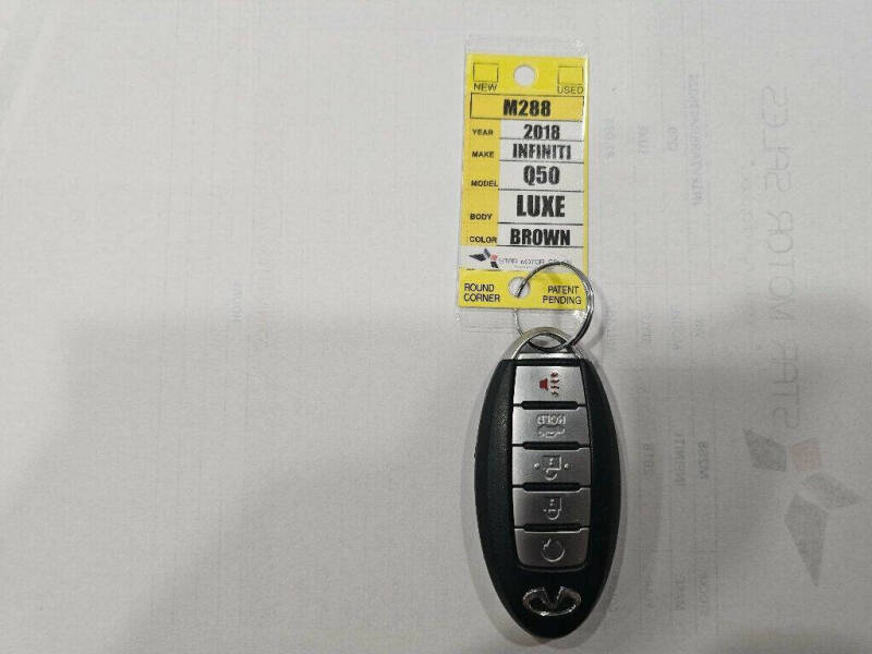 2018 Infiniti Q50 3.0T Luxe