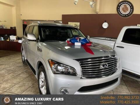 2014 Infiniti QX80 for sale at Amazing Luxury Cars in Snellville GA