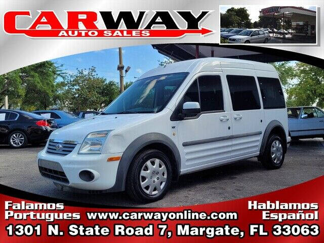 2012 Ford Transit Connect for sale at CARWAY Auto Sales in Margate FL