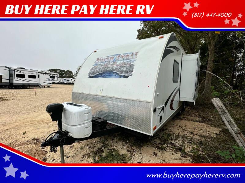2013 Heartland North Trail 21FBS for sale at BUY HERE PAY HERE RV in Burleson TX