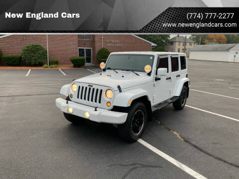 2012 Jeep Wrangler Unlimited for sale at New England Cars in Attleboro MA