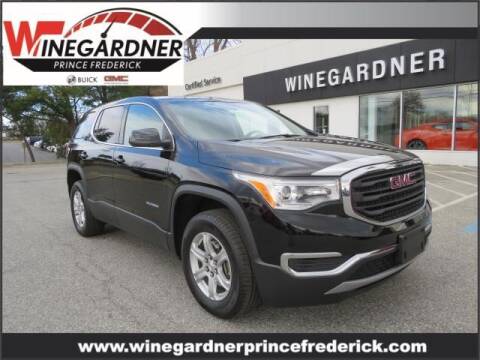 2019 GMC Acadia for sale at Winegardner Auto Sales in Prince Frederick MD