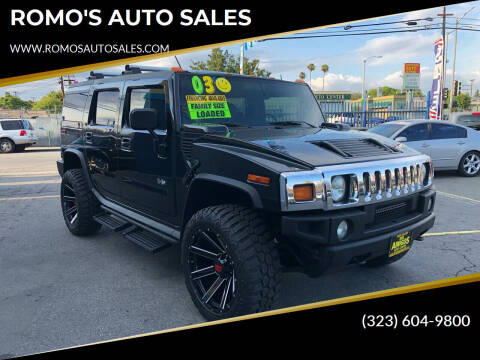 2003 HUMMER H2 for sale at ROMO'S AUTO SALES in Los Angeles CA