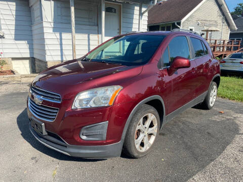 2016 Chevrolet Trax for sale at Wheels Auto Sales in Bloomington IN