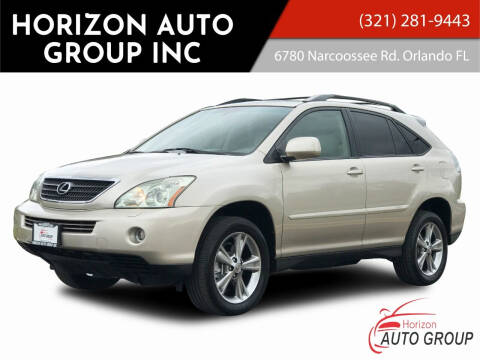 2007 Lexus RX 400h for sale at HORIZON AUTO GROUP INC in Orlando FL