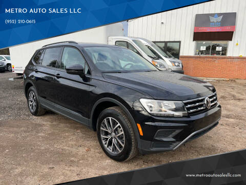 2021 Volkswagen Tiguan for sale at METRO AUTO SALES LLC in Lino Lakes MN