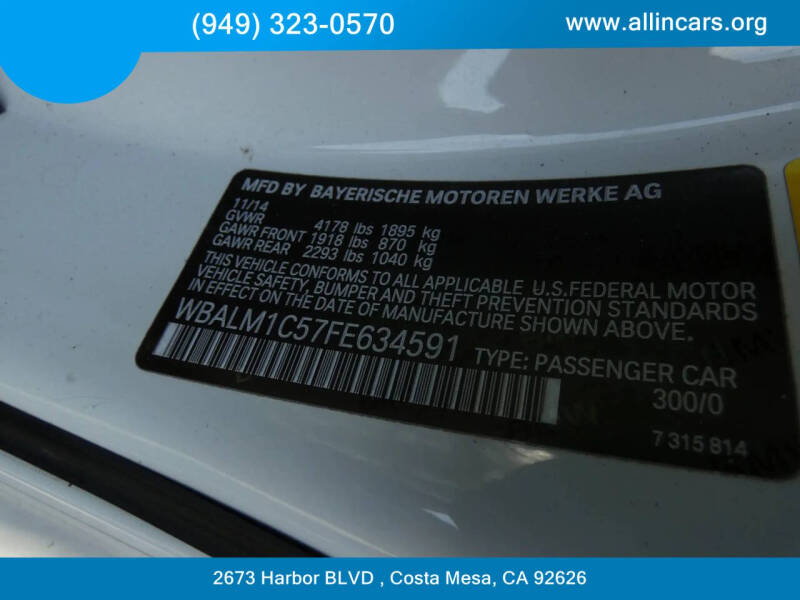 2015 BMW Z4 sDrive35is