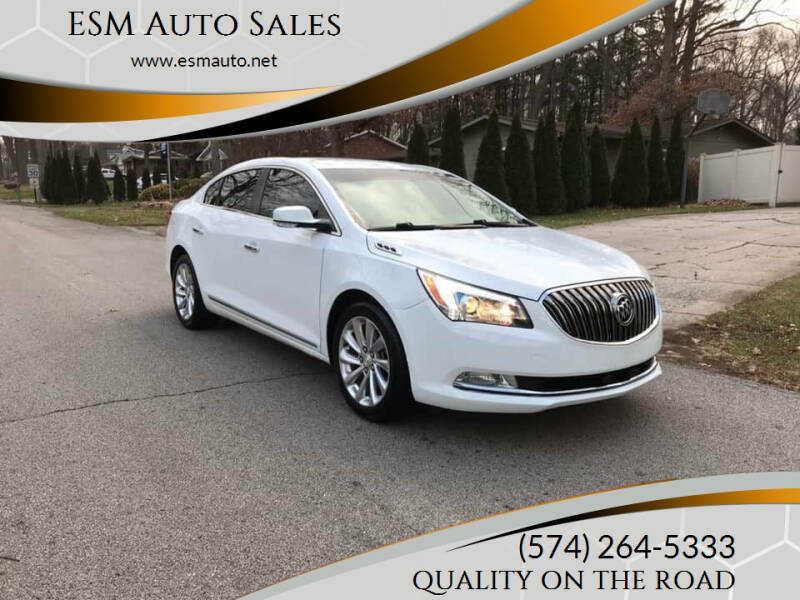 2016 Buick LaCrosse for sale at ESM Auto Sales in Elkhart IN
