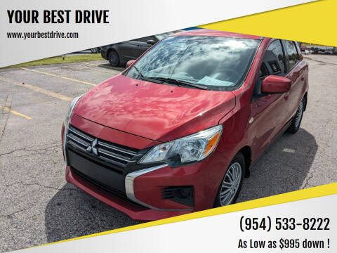 2021 Mitsubishi Mirage for sale at YOUR BEST DRIVE in Oakland Park FL