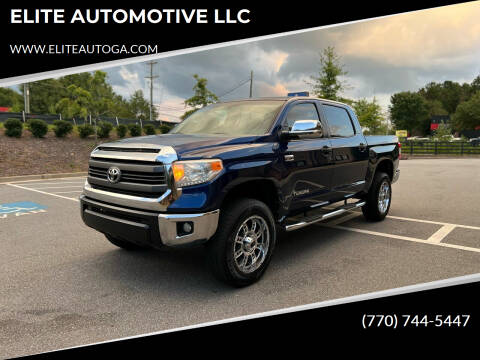 2015 Toyota Tundra for sale at ELITE AUTOMOTIVE LLC in Alpharetta GA