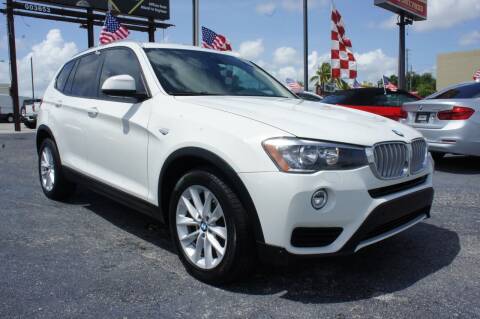 2016 BMW X3 for sale at MACHADO AUTO SALES in Miami FL