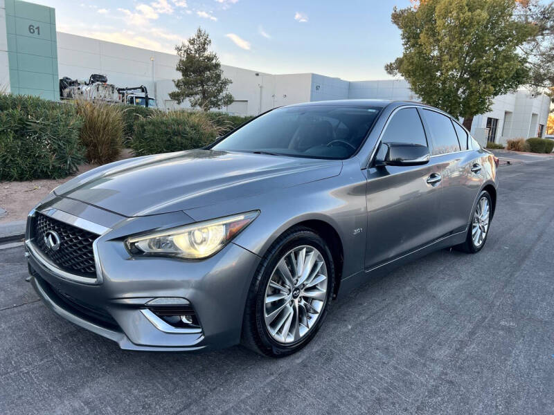 2018 Infiniti Q50 for sale at Fairway Rent-A-Car Sales & Repairs in Las Vegas NV