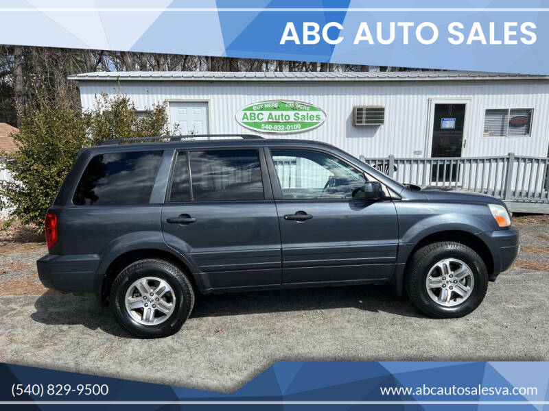 2004 Honda Pilot for sale at ABC Auto Sales - Barboursville Location in Barboursville VA