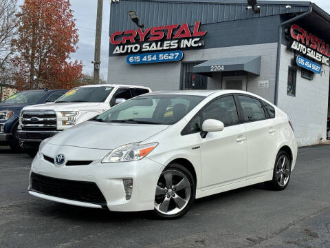 2013 Toyota Prius for sale at Crystal Auto Sales Inc in Nashville TN