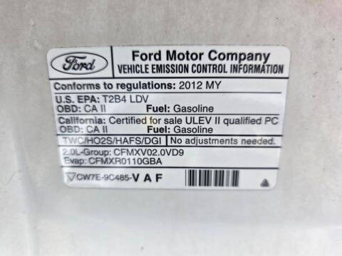 2012 Ford Focus S