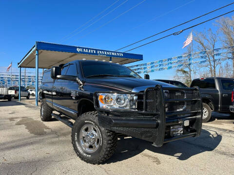 2007 Dodge Ram 2500 for sale at Quality Investments in Tyler TX