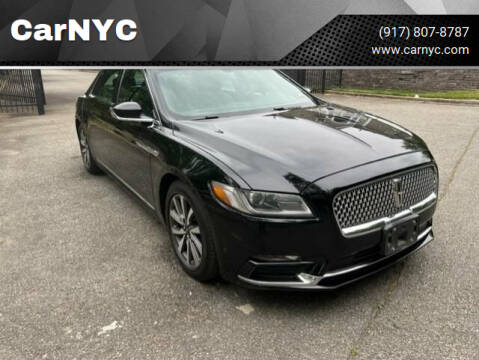 2018 Lincoln Continental for sale at CarNYC in Staten Island NY