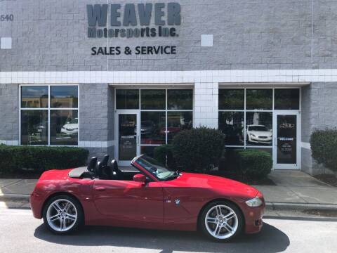 2006 BMW Z4 M for sale at Weaver Motorsports Inc in Cary NC