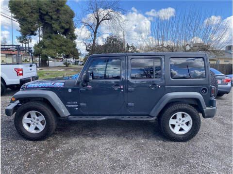 2017 Jeep Wrangler Unlimited for sale at Dealers Choice Inc in Farmersville CA