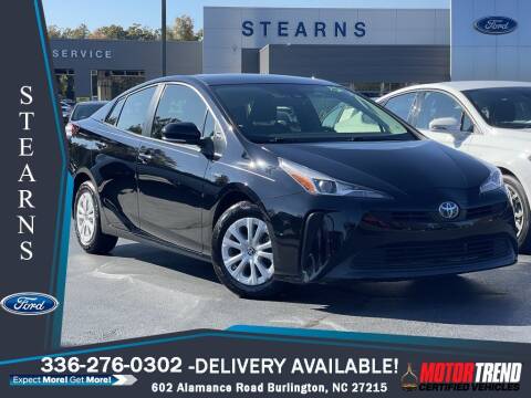 2019 Toyota Prius for sale at Stearns Ford in Burlington NC