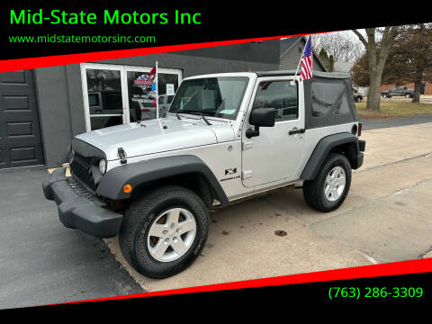 2007 Jeep Wrangler for sale at Mid-State Motors Inc in Rockford MN