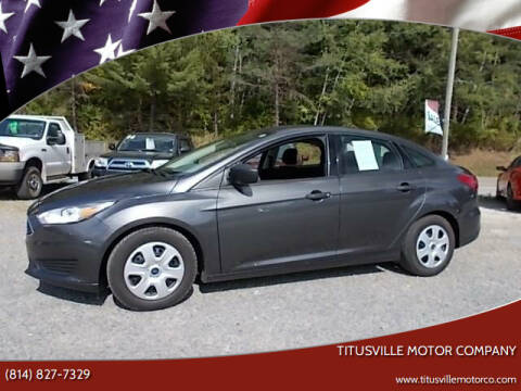 2018 Ford Focus for sale at Titusville Motor Company in Titusville PA