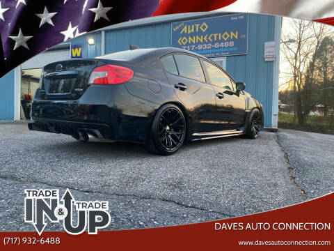 2015 Subaru WRX for sale at DAVES AUTO CONNECTION in Etters PA