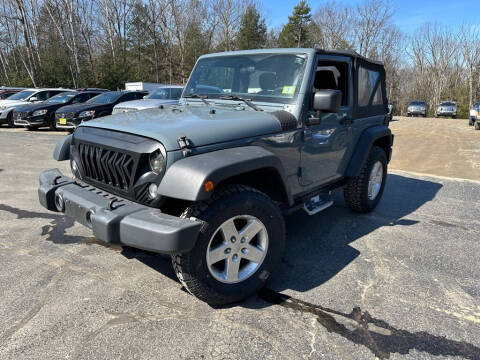 2014 Jeep Wrangler for sale at Granite Auto Sales LLC in Spofford NH