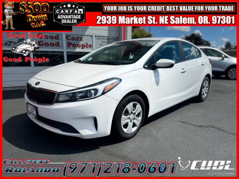 2017 Kia Forte for sale at Good Cars Good People in Salem OR