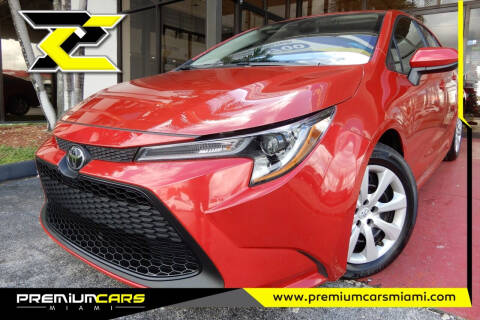 2021 Toyota Corolla for sale at Premium Cars of Miami in Miami FL