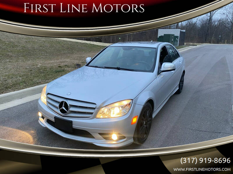 2009 Mercedes-Benz C-Class for sale at First Line Motors in Jamestown IN