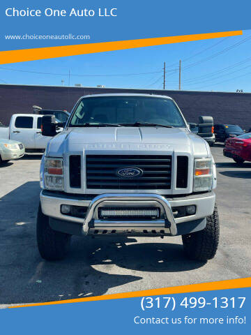 2008 Ford F-350 Super Duty for sale at Choice One Auto LLC in Beech Grove IN