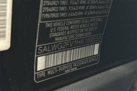 2017 Land Rover Range Rover Sport SE