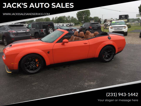 2023 Dodge Challenger for sale at JACK'S AUTO SALES in Traverse City MI