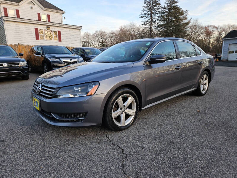 2013 Volkswagen Passat SE PZEV
