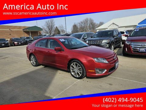 2010 Ford Fusion for sale at America Auto Inc in South Sioux City NE