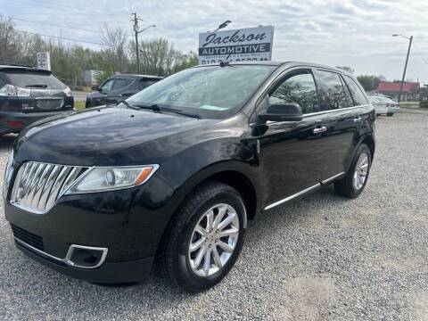 2012 Lincoln MKX for sale at Jackson Automotive in Smithfield NC