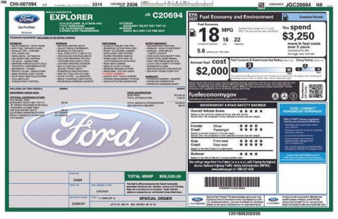 2018 Ford Explorer Platinum