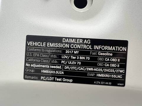 2017 Mercedes-Benz C-Class AMG C 43