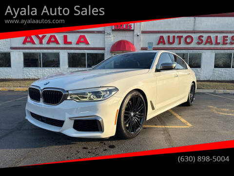 2018 BMW 5 Series for sale at Ayala Auto Sales in Aurora IL