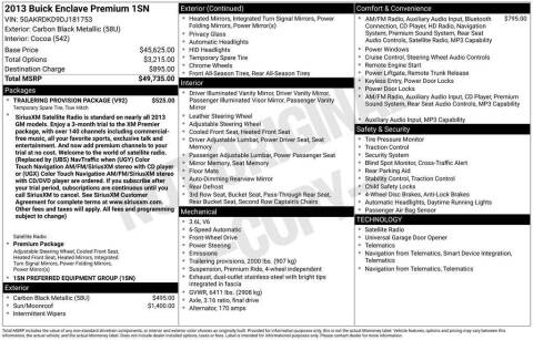 2013 Buick Enclave Premium