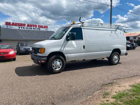 2006 Ford E-Series Cargo for sale at BLAESER AUTO LLC in Chippewa Falls WI