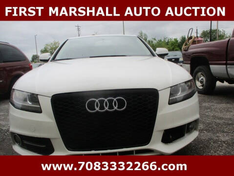2011 Audi A4 for sale at First Marshall Auto Auction in Harvey IL