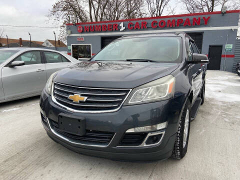 2013 Chevrolet Traverse for sale at NUMBER 1 CAR COMPANY in Detroit MI