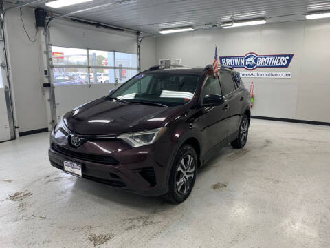 2017 Toyota RAV4 for sale at Brown Brothers Automotive Sales And Service LLC in Hudson Falls NY